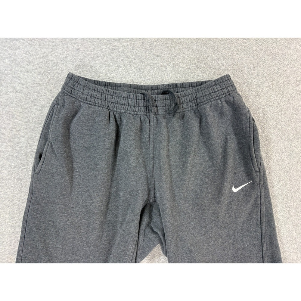 Nike‎ Blue Label Cotton Blend Sweat Shorts (Men's Large) Gray - Picture 2 of 10